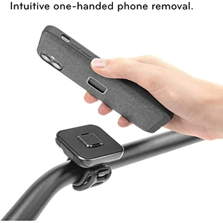 Peak Design Universal Bar Mount, Smartphone Halterung mit magnetisch-mechanischer Befestigung, Schwarz – Bild 4