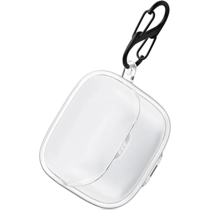 kwmobile Hülle kompatibel mit JBL Tune Flex - TPU Silikon Schutzhülle Case Cover Kopfhörer Transparent - Flexibel und elastisch, transparenter Auftritt – Bild 5