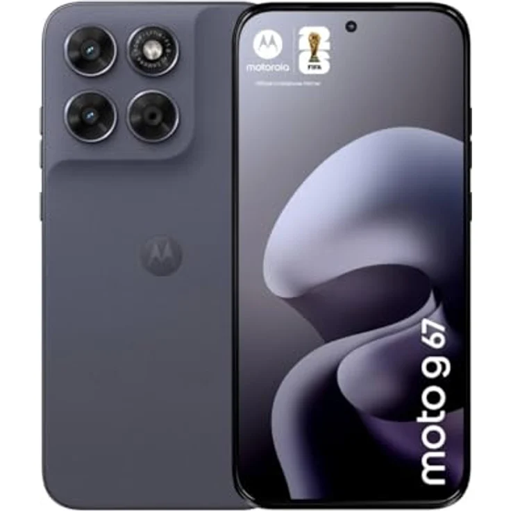 MOTOROLA moto g67, Smartphone mit 128 GB Speicher, Dual SIM, Arctic Seal – Bild 2