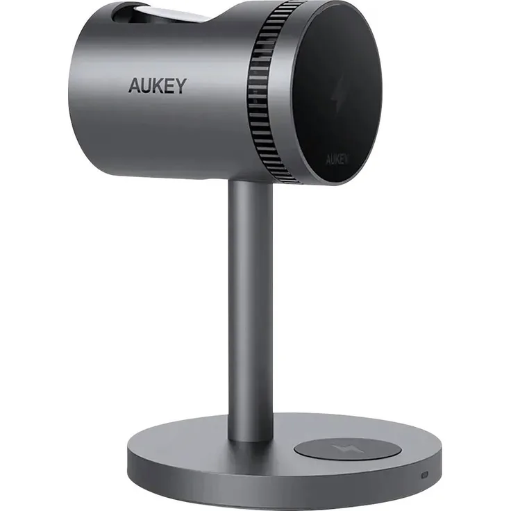 Aukey Induktions-Ladegerät 3A MagFusion Pro LC-MC311A Ausgänge Magnetanschluss