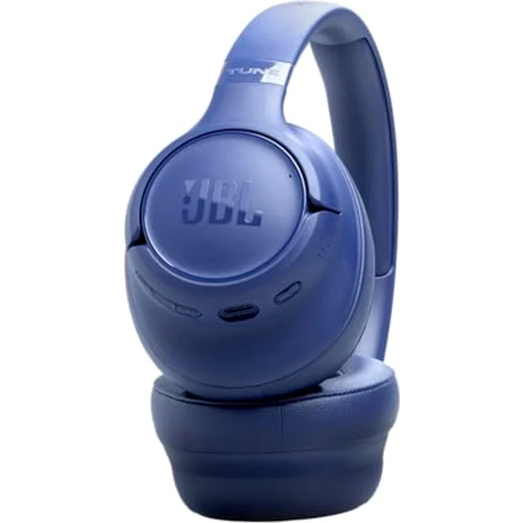 JBL Tune 730 BT, Wireless Over-Ear-Kopfhörer mit JBL Pure Bass Sound, bis zu 76 Stunden Wiedergabe, Bluetooth 6.0, leichtes faltbares Design, Google Fast Pair, Microsoft Swift Pair, Blau – Bild 3