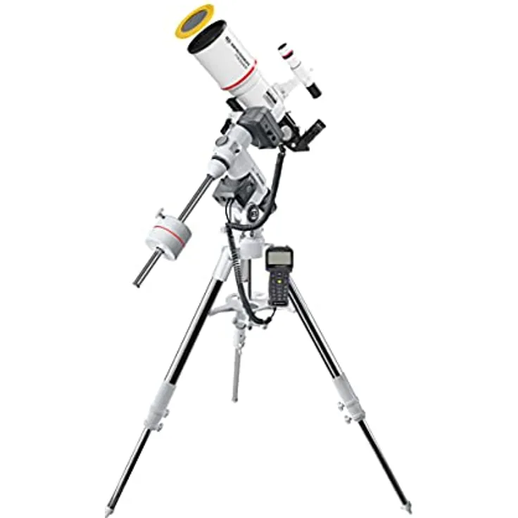 BRESSER Messier AR-102xs/460 EXOS-2/EQ5 Goto, Linsenteleskop mit ED Glas und präziser Montierung