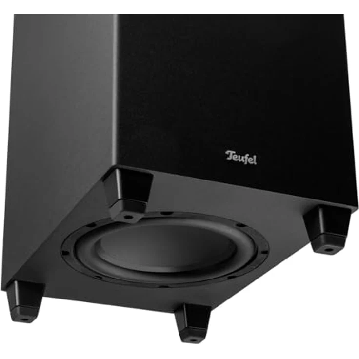 Teufel Concept 8 Mehrkanal Subwoofer mit Integrierter AV-Receiver, Bluetooth 5.0 Qualcomm aptX, USB-C-Soundkartenfunktion, schwarz – Bild 4
