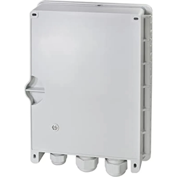 LogiLink Wandgehäuse FB124LC, FTTH/FTTB-Anschlussgehäuse mit 24x LC/APC, lichtgrau, IP55 Schutz, voll bestückt – Bild 6