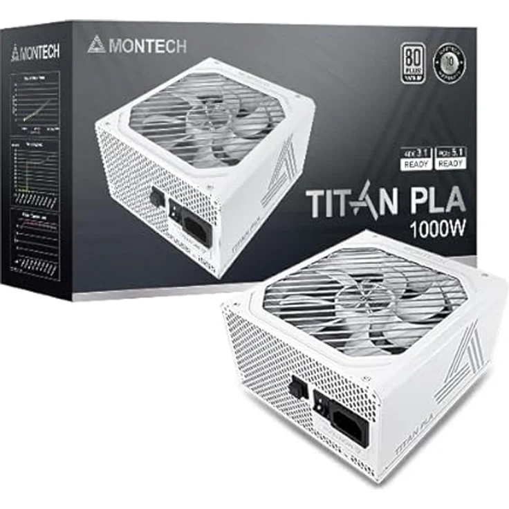 Montech Titan Platinum 1000 W Netzteil – Bild 1