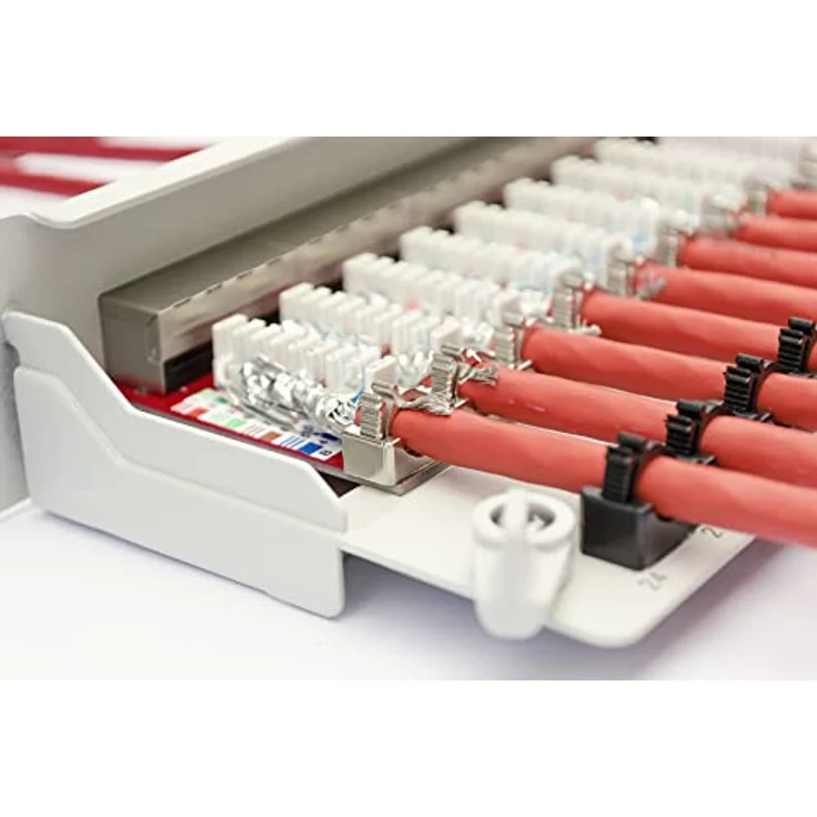 Digitus 19'' CAT 6a Patch Panel, Patchpanel, DN-91624S-EA – Bild 6