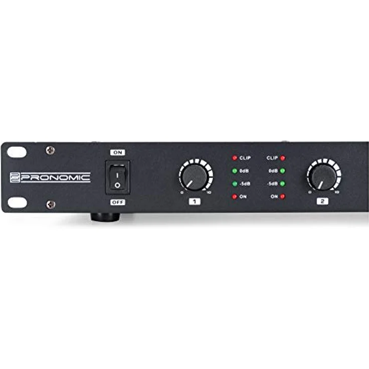 Pronomic P-154E MKII 4-Kanal Endstufe - 4x 150 Watt RMS/4 Ohm - Monitor-Betrieb/Studio/HiFi - 1HE - Schwarz – Bild 5