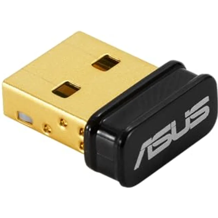 ASUS USB-BT600 Bluetooth 6.0 USB-Adapter, ultra-klein, unterstützt bis zu 7 Geräte, LC3-Codec