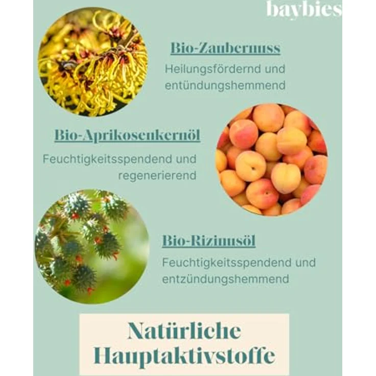 baybies Wind und Wettercreme 50 ml, Schützt vor Kälte und Nasse, Babycreme für sensible Babyhaut, Vegan & Naturzertifiziert, Mit Apothekerin Entwickelt – Bild 4