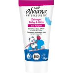Alviana Baby & Kids Zahngel Himbeere – Naturkosmetik ohne Fluorid, vegan, ab 6 Monaten, 50 ml