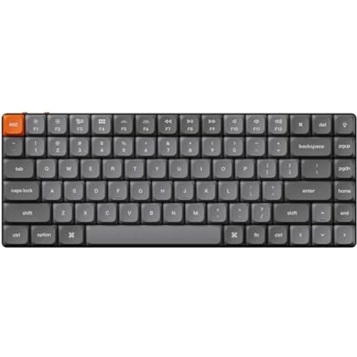 Keychron K3 Max QMK/VIA Kabellose Mechanische Tastatur, 75% Layout programmierbar, RGB LED, Gateron Brown Switch Hot-Swap, Aluminium-Rahmen Bluetooth/USB-C Gaming-Tastatur - Keychron – Bild 2