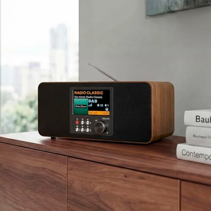 Albrecht DR 864 Digitalradio Stereo, DAB+/UKW, 4,3" Farbdisplay, Komfortmodus & Fernbedienung, ASA – Bild 3