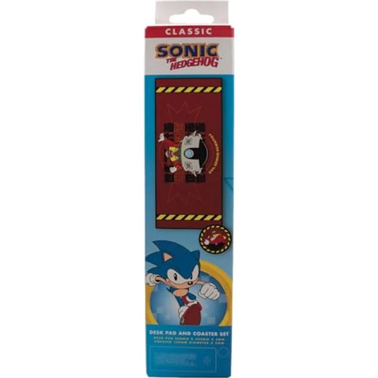 Fanattik Gaming Mauspad Sonic - The Hedgehog, Schreibtischunterlage mit Dr. Eggman, 80 x 30 cm – Bild 6