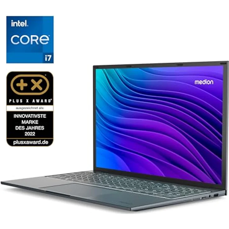 MEDION E16433 40,6 cm (16 Zoll) Full HD+ Laptop (Intel Core i7-13620H, 1 TB SSD, 16GB DDR5 RAM, 16:10 Display, Full HD Webcam, WLAN, Win 11 Home) – Bild 2