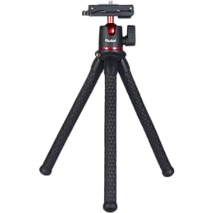 Rollei Monkey Pod 2, Flexibles Mini-Stativ mit Smartphone-Halterung, Kugelkopf unf 1-4'' Anschluss – Bild 6