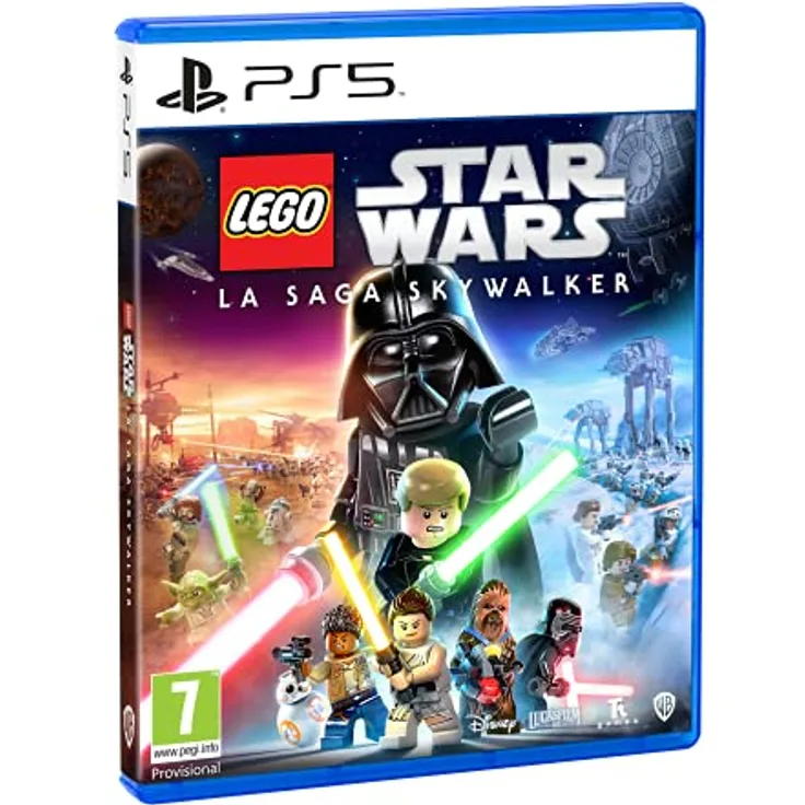 Warner Bros. LEGO Star Wars: The Skywalker Saga (Deutsche Verpackung) PS5-Games mit inklusive Character Collection 1 + 2 und 13 Character Packs