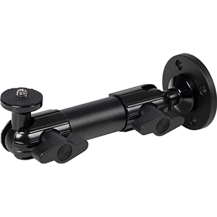Elgato Wall Mount - Hochwertiger horizontaler Gelenkarm, ¼-Zoll-Gewinde für einfaches Befestigen und Anpassen von Beleuchtung, Kameras und Mikrofonen, perfekt für Streaming, Videokonferenzen, Studios – Bild 1