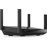 Linksys Hydra Pro 6E Tri‑Band WiFi-6E-Mesh-Router – 8-Stream-Router zum Gamen,Zugriff auf das 6-GHz-Band,bis 6.6 Gbit/s,250 m² Funkabdeckung,mehr als 55 Geräte,geeignet Velop-Mesh-Systeme,MR7500-EU