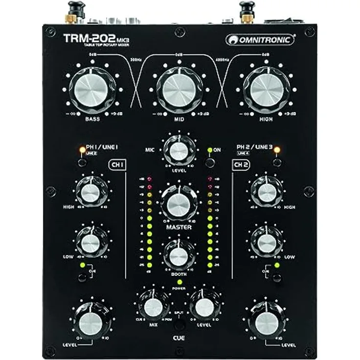 Omnitronic TRM-202MK3 2-Kanal Rotary-Mixer