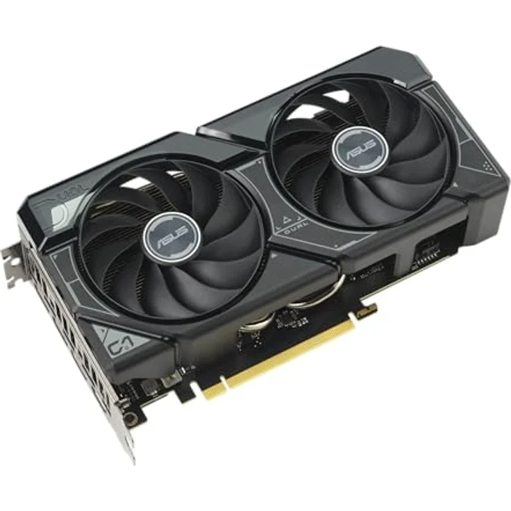 ASUS Dual GeForce RTX 4060 Ti SSD OC Edition 8GB GDDR6 Gaming Grafikkarte (NVIDIA GeForce RTX4060Ti DLSS 3, integrierter M.2 SSD Steckplatz, 1x HDMI 2.1a, 3X DisplayPort 1.4a, DUAL-RTX4060TI-O8G-SSD) – Bild 3