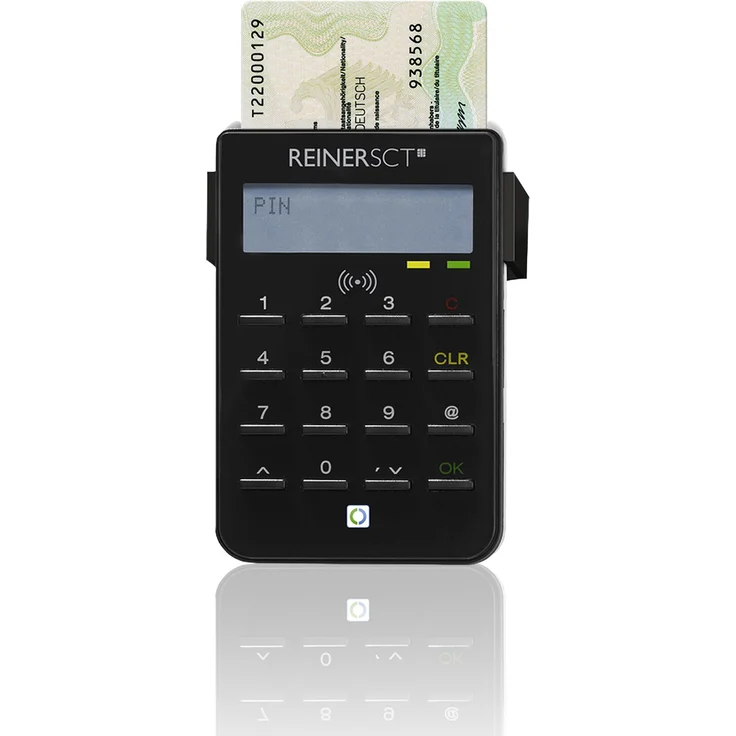 REINER SCT cyberJack RFID Chip-Kartenlesegerät standard | Generator für Online-Banking (HBCI - FinTS - EBICS), Elster, Personalausweis – Bild 2