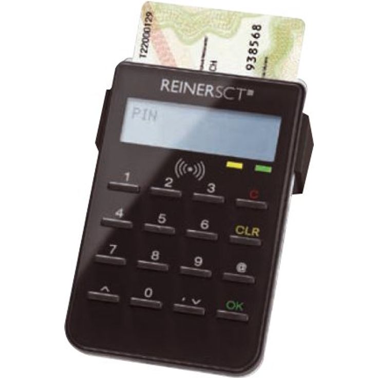 REINER SCT cyberJack RFID Chip-Kartenlesegerät standard | Generator für Online-Banking (HBCI - FinTS - EBICS), Elster, Personalausweis – Bild 3