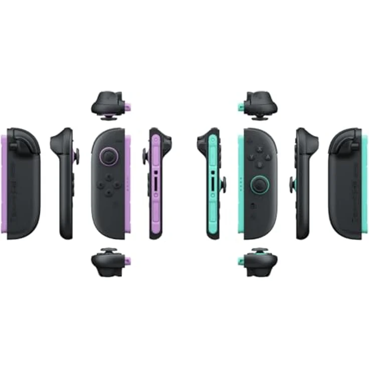Nintendo Joy-Con 2 Set, Gamepad mit HD Rumble 2 und Motion Controls, hellviolett/hellgrün für Switch 2 – Bild 9