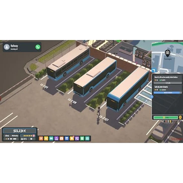 Aerosoft City Bus Manager, PS5-Spiel mit Echtzeit-Busverfolgung, Fahrgastmanagement und Ersatzteilverwaltung – Bild 5