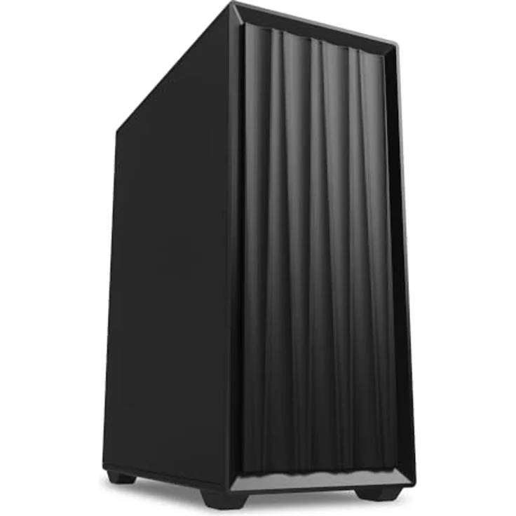 Sharkoon VK3, ATX PC Gehäuse mit erweiterbarem Airflow und Wasserkühlungs-Unterstützung, schwarz - Preisvergleich – Bild 1
