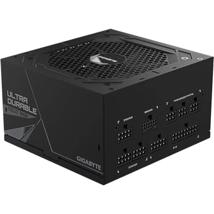 Gigabyte UD850GM PG5 V2, 850 Watt PC Netzteil mit zuverlässiger Stromversorgung, Schwarz – Bild 4