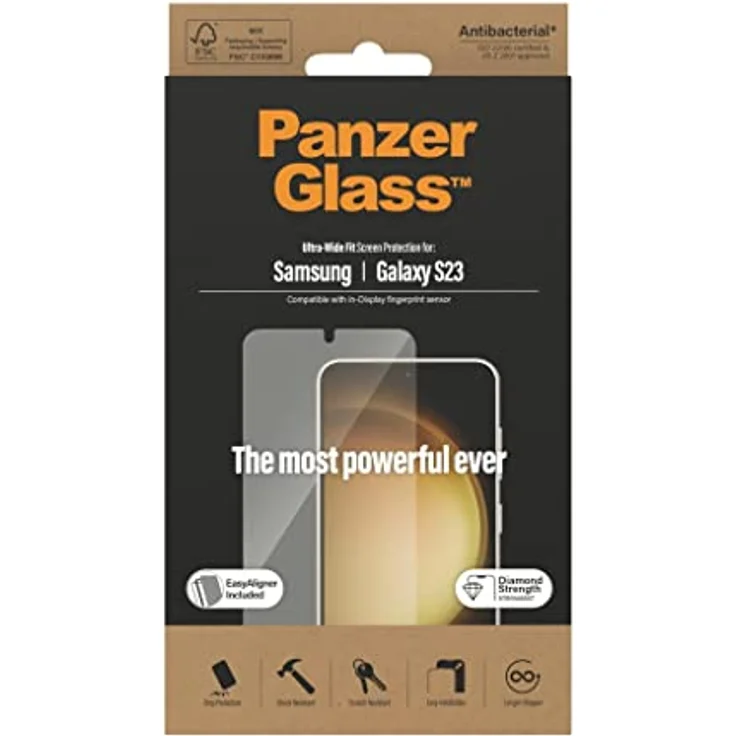 PanzerGlass Displayschutzglas für Samsung Galaxy S23 – Bild 3