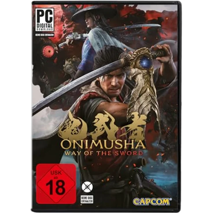 Capcom Onimusha Way of the Sword - PC-Spiel mit Oni-Handschuh und übernatürlichen Kräften, Code in Box – Bild 1