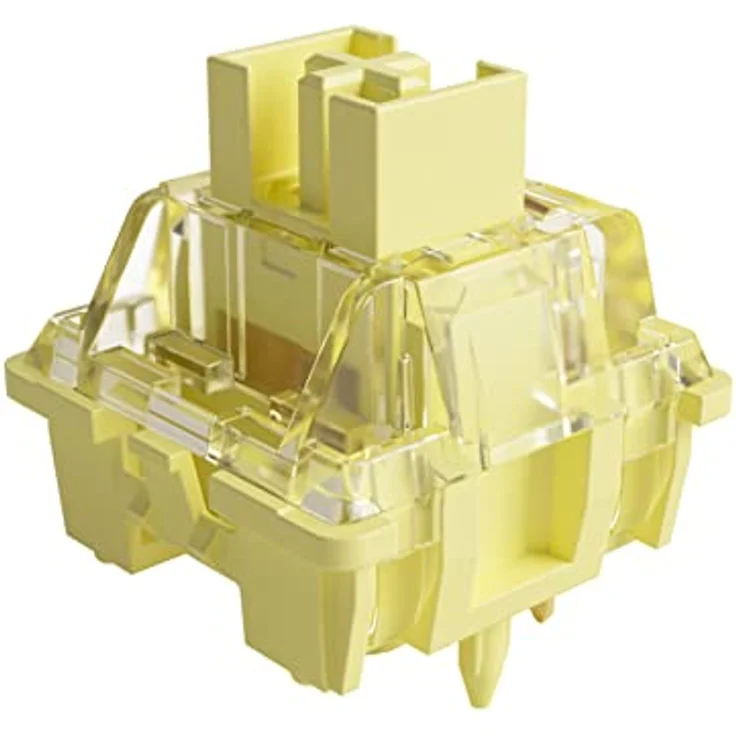 Akko AKKO V3 Pro Cream Yellow Switches, mechanisch, 5-Pin, linear, MX-Stem, 50g - 45 Stück – Bild 1