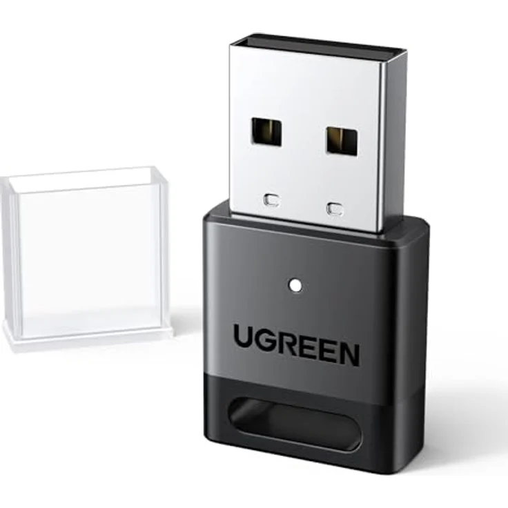UGREEN Bluetooth 5.4 Dongle für PC, USB Adapter mit Dual Mode, 5 Geräte gleichzeitig verbindbar, für Windows 11/10/8.1 – Bild 1