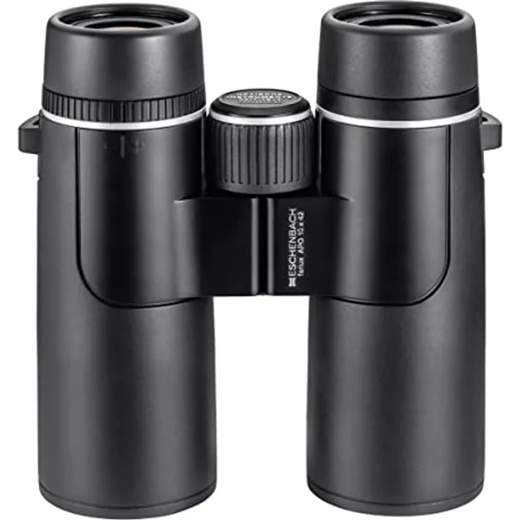 Eschenbach Optik Fernglas farlux APO 10x42, Premium Fernglas für Profis und anspruchsvolle Tierbeobachtungen, lichtstarke, kontrastreiche Bildwiedergabe, wasserdicht, schwarz
