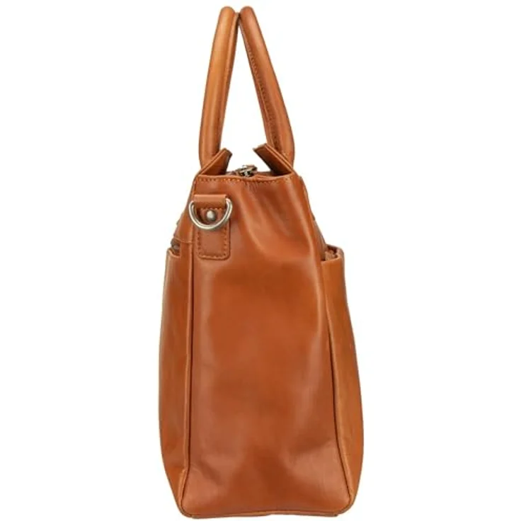 Greenburry Fiorentina Aktentasche Leder, 34 cm mit Laptopfach (14.57"), Notebooktasche, Braun – Bild 3