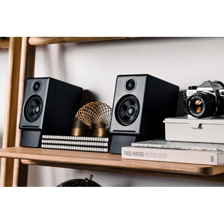 AUDIOENGINE A2+ BT Schwarz Paar Lautsprecher – Bild 2