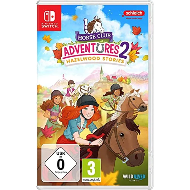 Wild River Horse Club Adventures 2 - Hazelwood Stories, Nintendo Switch Spiel mit neuen Missionen, Anpassungsmöglichkeiten und Fotowettbewerb – Bild 1