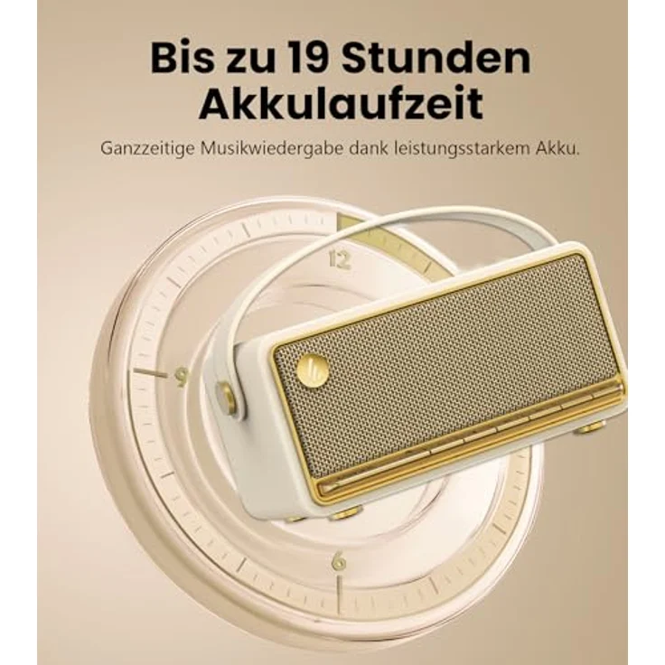 Edifier MP330, Bluetooth Lautsprecher mit 19 h Akkulaufzeit, weiss – Bild 5