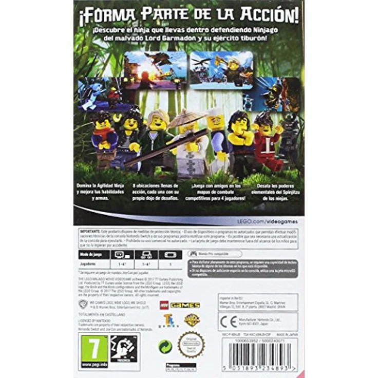 Warner Bros The LEGO NINJAGO Movie Videogame - Nintendo Switch Game In English – Bild 2