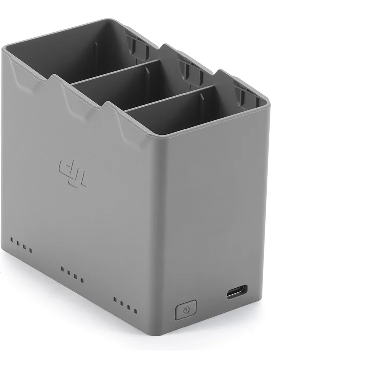 DJI Mini 5 Pro Two-Way Charging Hub, effizientes Drohnen Ladegerät mit Energieübertragung, Grau