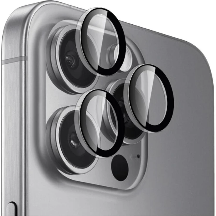 Puro Individuelles gehärtetes Glas für iPhone 16/16 Pro Max, 3er Set Smartphone Schutzfolie, Transparent