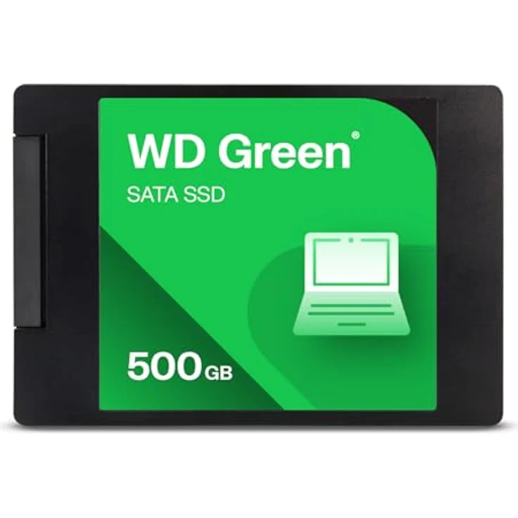 WD Green SATA SSD 500GB, 2.5" Speicherlösung mit TLC-NAND-Technologie und Leserate bis zu 6 Gbit/s – Bild 1