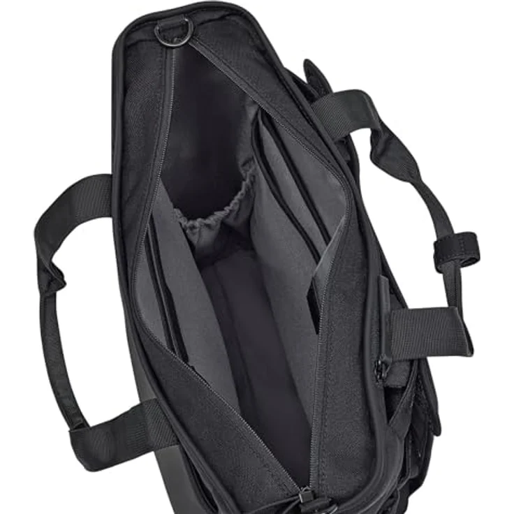 Kapten & Son Lindby Pro Convertible Backpack, Freizeitrucksack mit 20L Volumen, Laptopfach für 15 Zoll, All Black – Bild 5