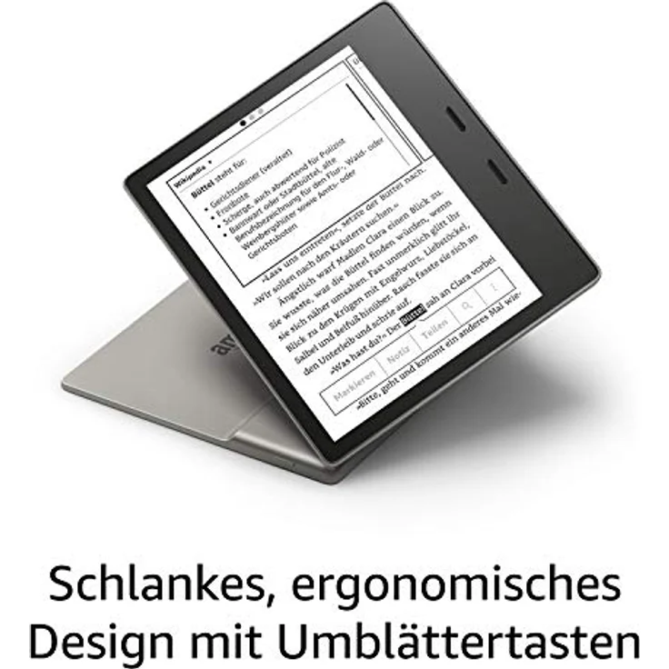 Amazon Der neue Kindle Oasis (2019) Gold WLAN 32GB Gold (B07L5K4TG3) – Bild 5