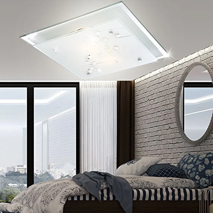 Globo Deckenleuchte 2-flammig Ballerina I, 120 Watt, Einbaustrahler, chrom – Bild 5