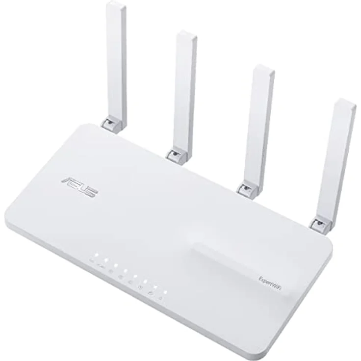 ASUS ExpertWiFi EBR63 AX3000 Dual-Band WiFi 6 All-in-One Access Point mit Router, Switch und Sicherheits-Gateway – Bild 1