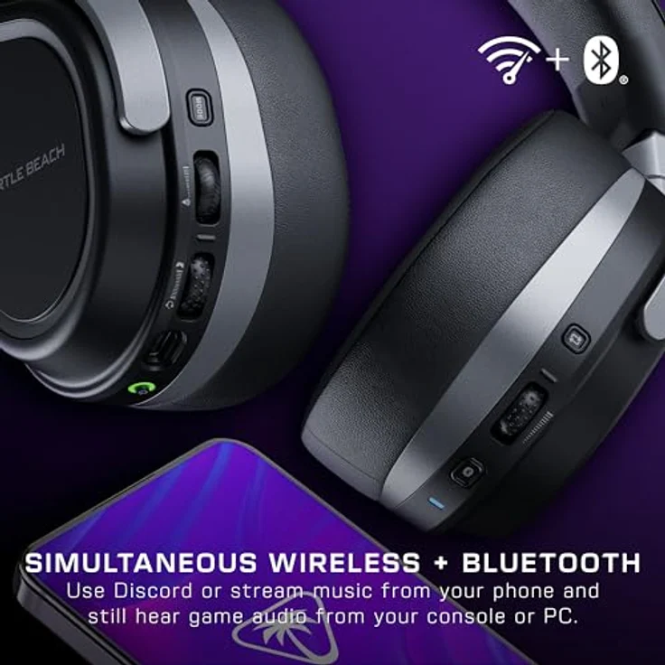 Turtle Beach Stealth 700 Gen 3 XB Gaming-Headset, Memory-Foam-Ohrpolster, stahlverstärktes Design, EQ-Modi & Superhuman Hearing, schwarz – Bild 5
