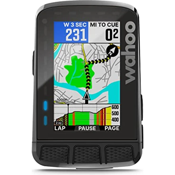 Wahoo ELEMNT ROAM V2 GPS-Fahrradcomputer, Schwarz – Bild 2