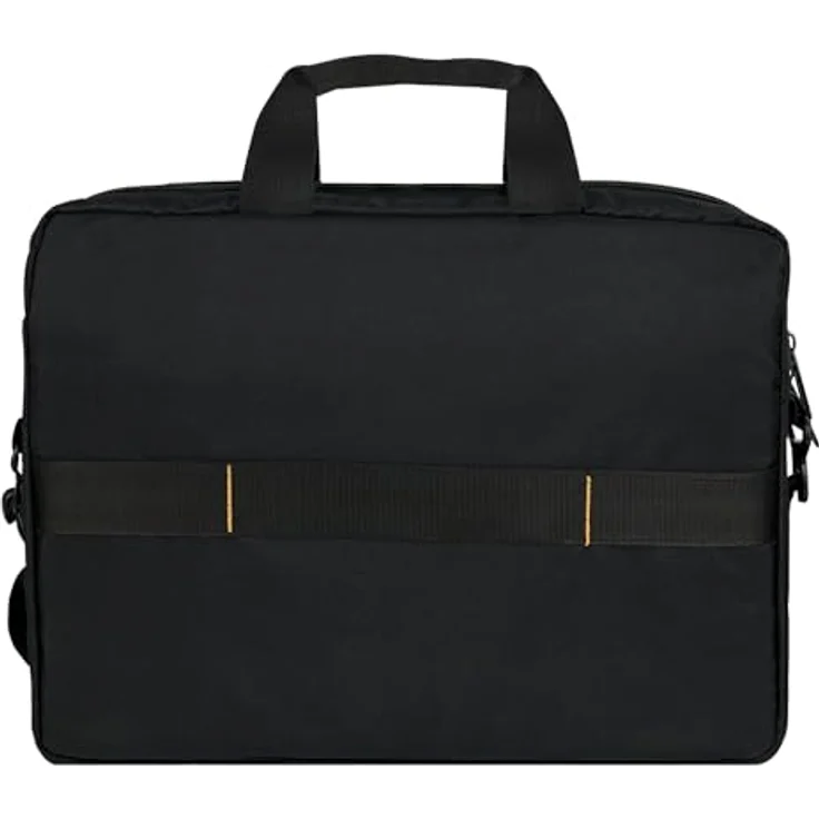 AmazonBasics Laptop- und Tablet-Schultertasche, für Laptops bis zu 15,6 Zoll (40 cm), Schwarz, 1 Stück – Bild 3